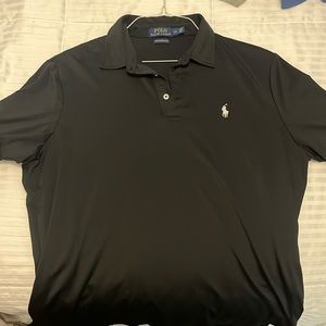 Black Polo Ralph Lauren polo. Size Large.